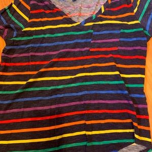 Striped v-neck from torrid